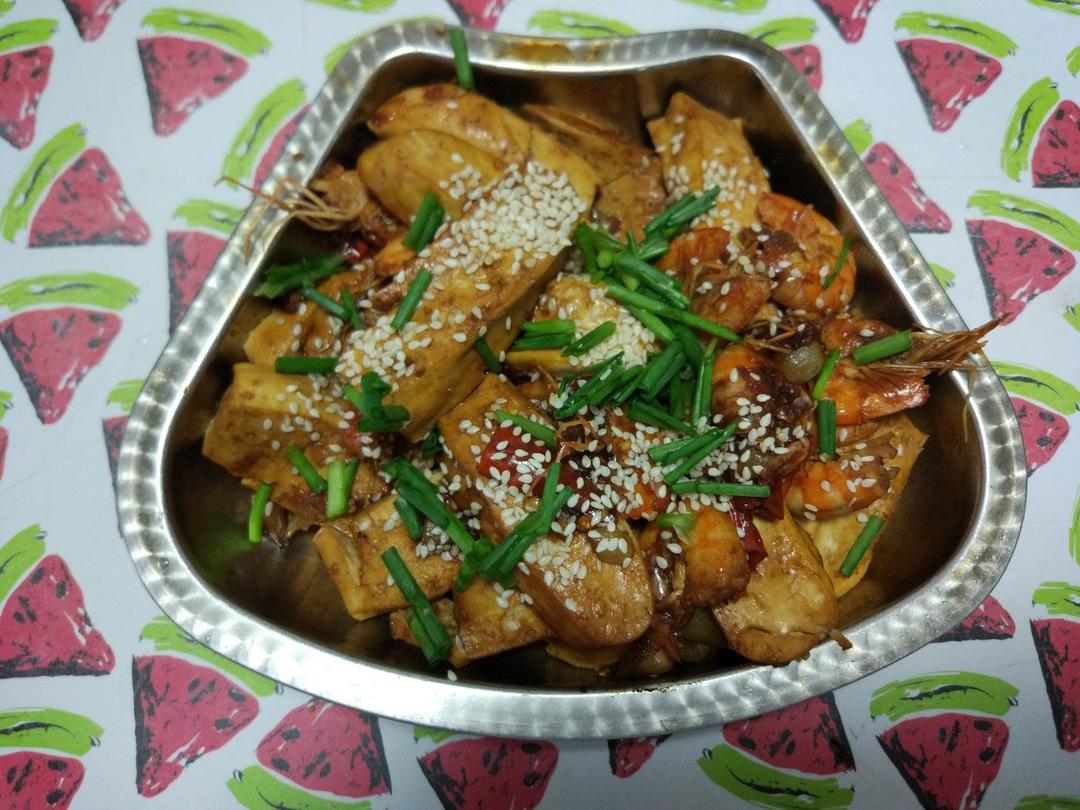 虾仁豆腐