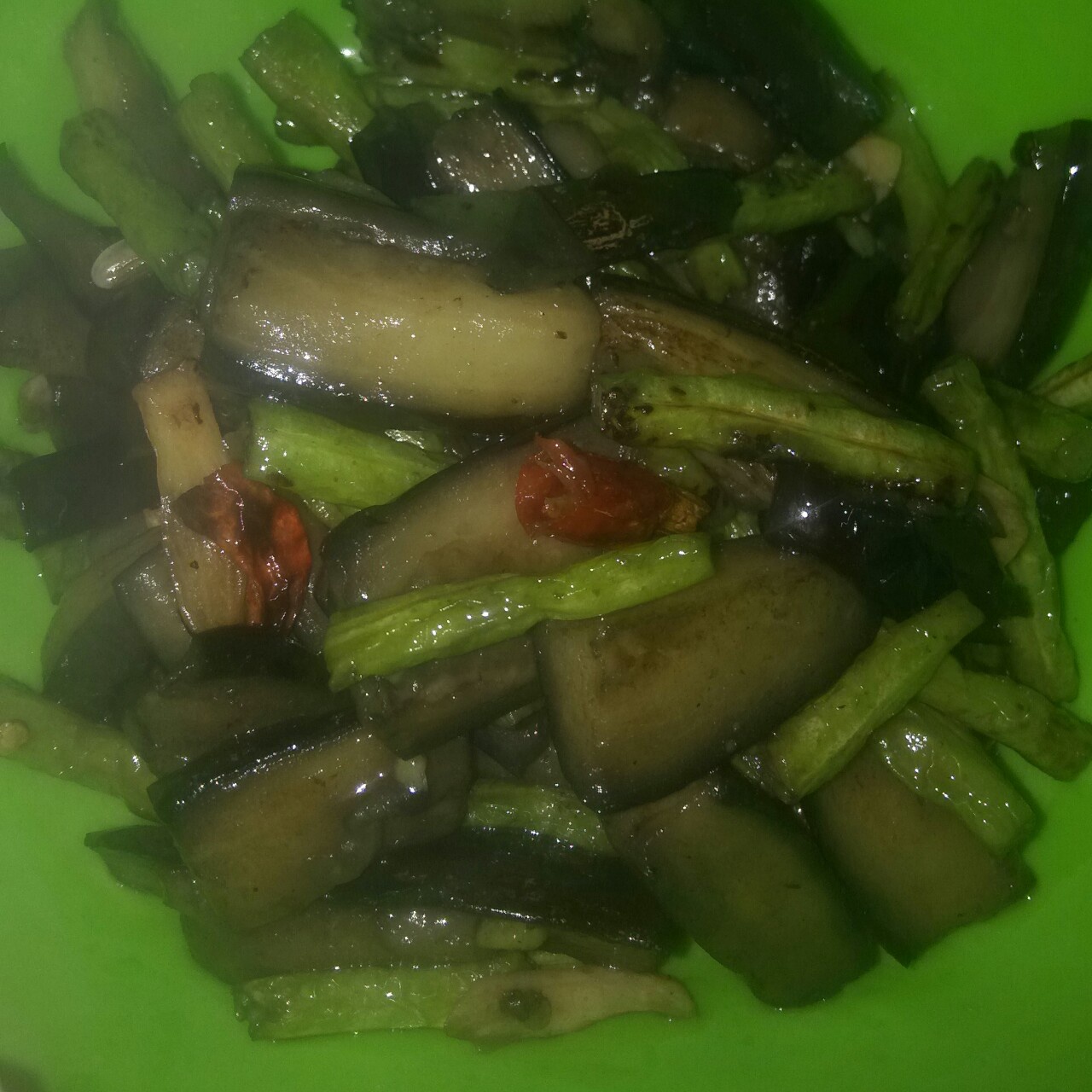 茄子豆角