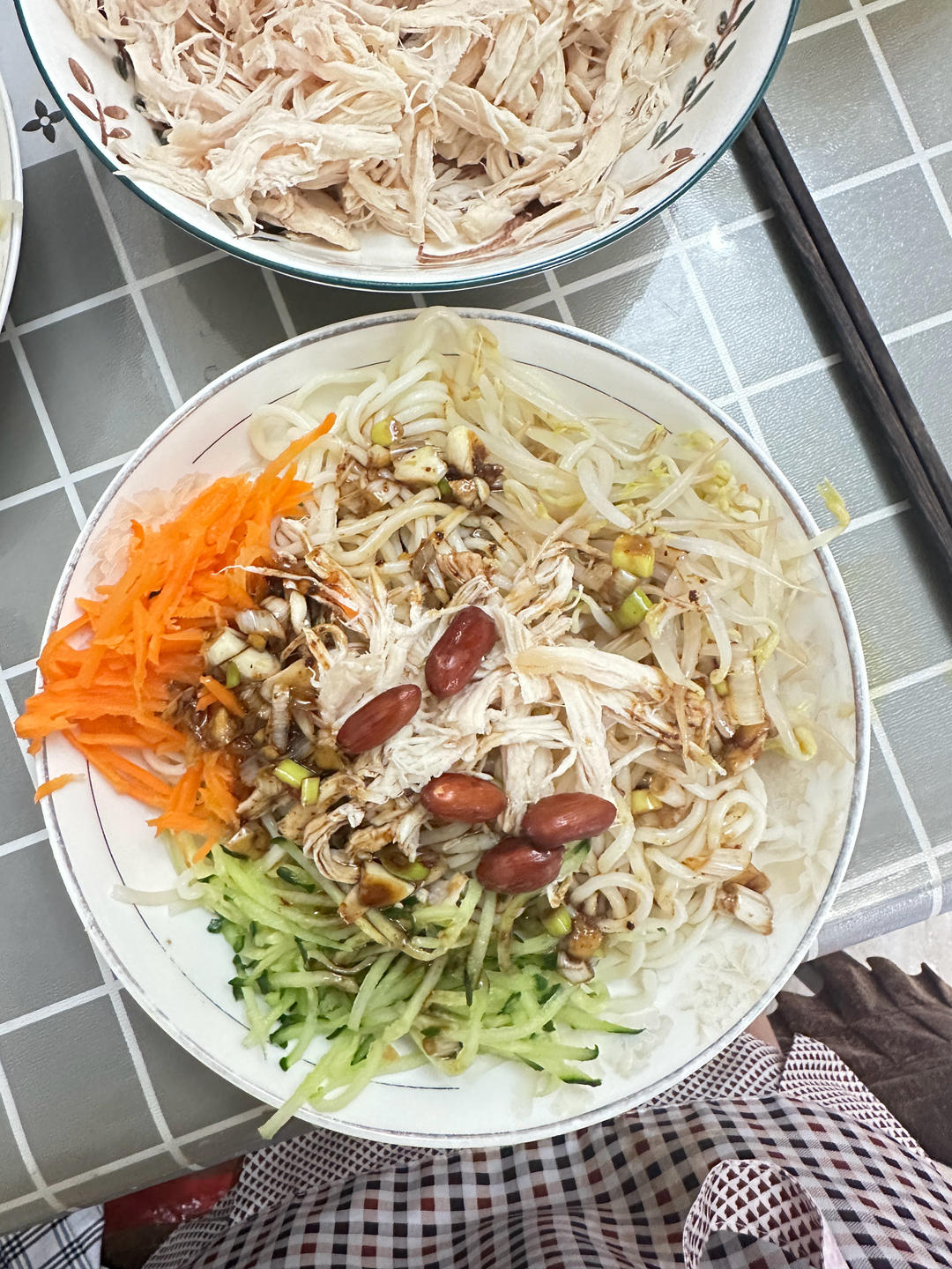 🥒鸡丝凉面