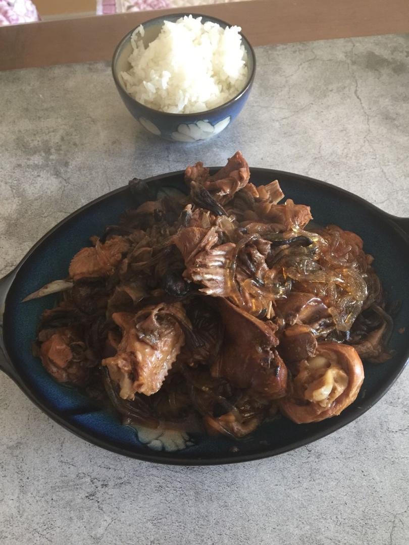 小鸡炖蘑菇粉条