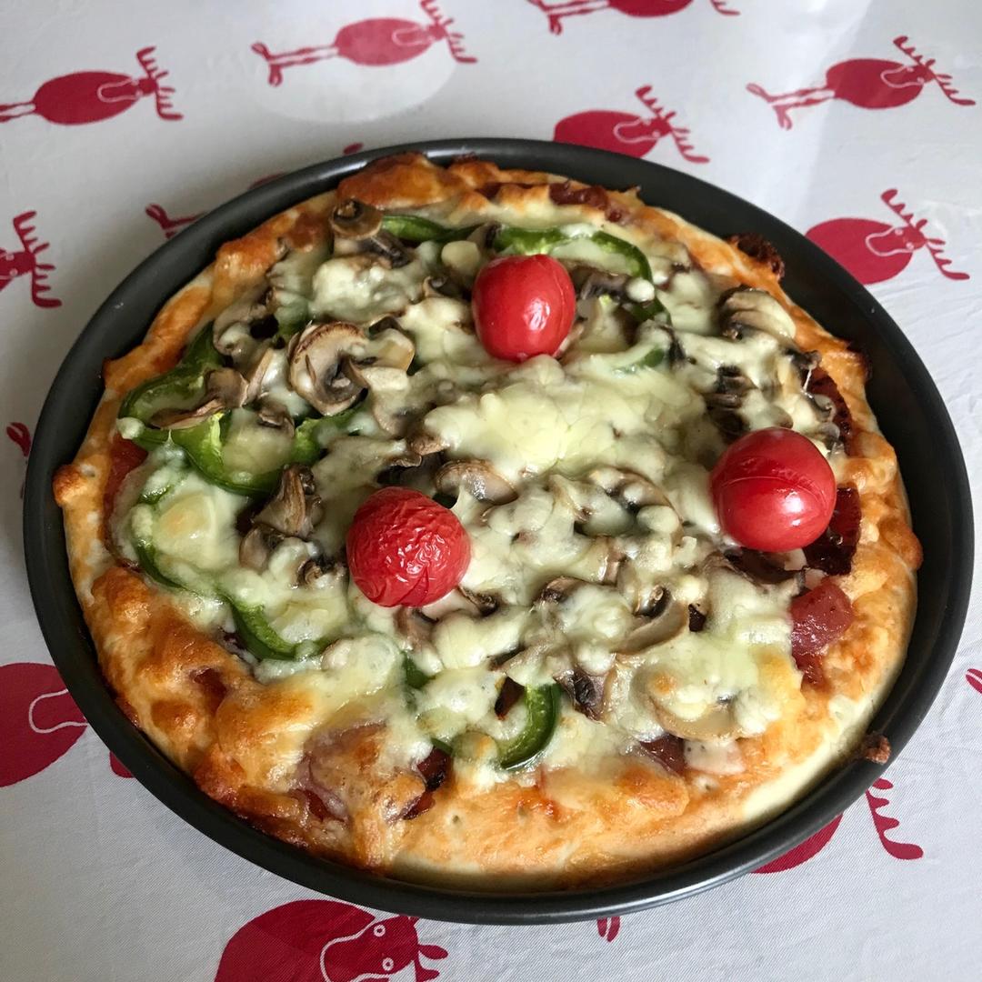 超级好吃的披萨饼皮  单吃也很香哦 八寸-十寸