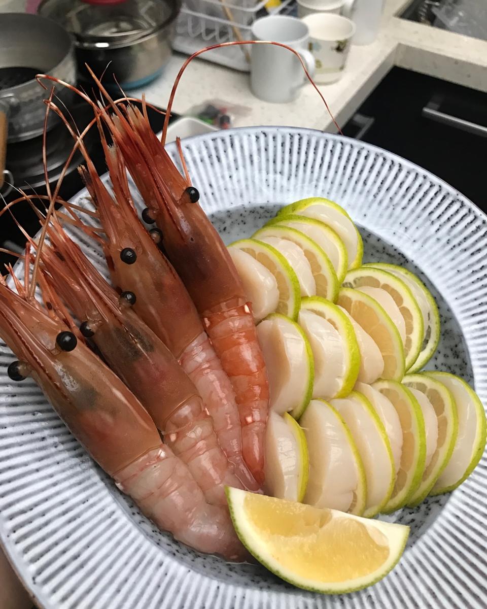深海虾刺身拼盘