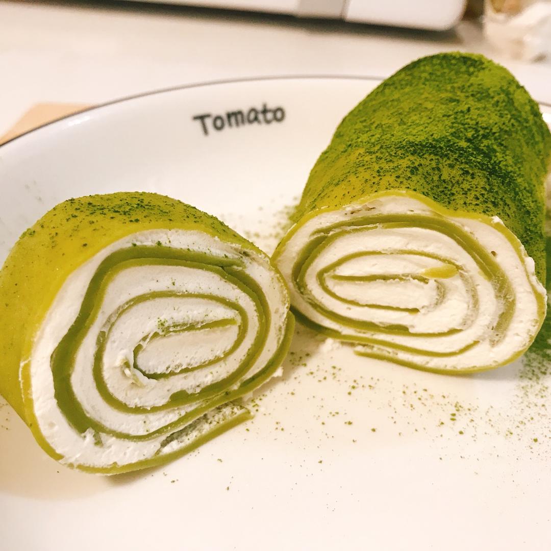 【抹茶毛巾卷】