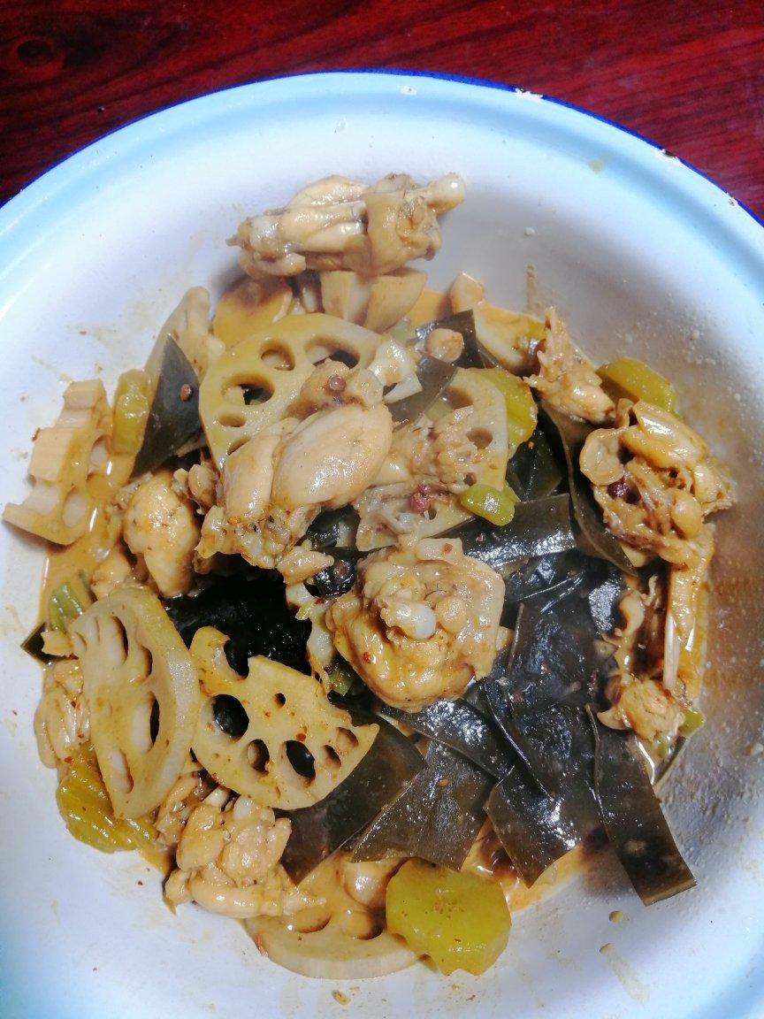 干锅牛蛙