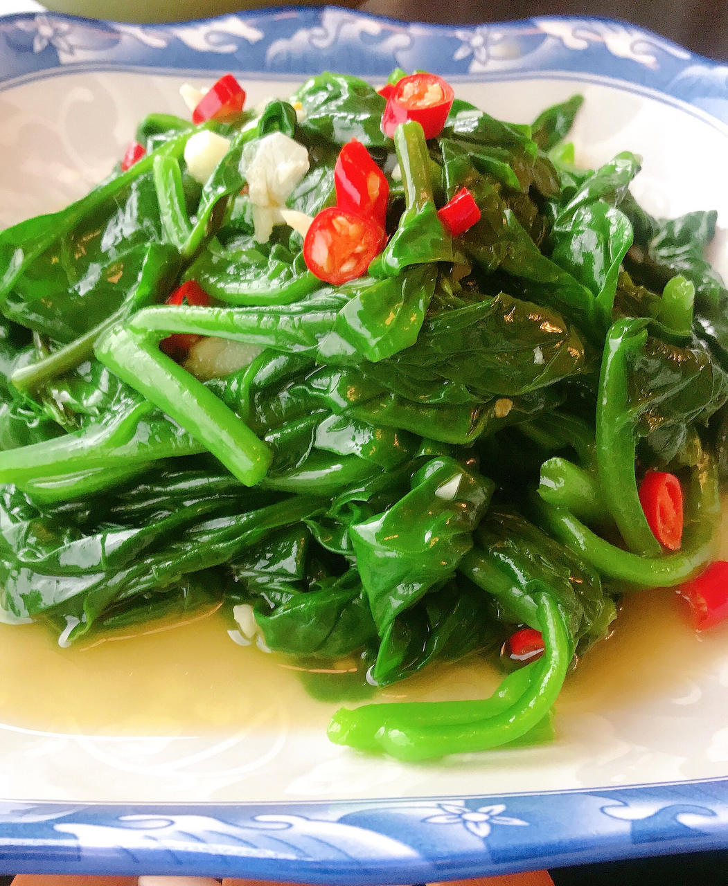 凉拌木耳菜（史上最简单的方子）