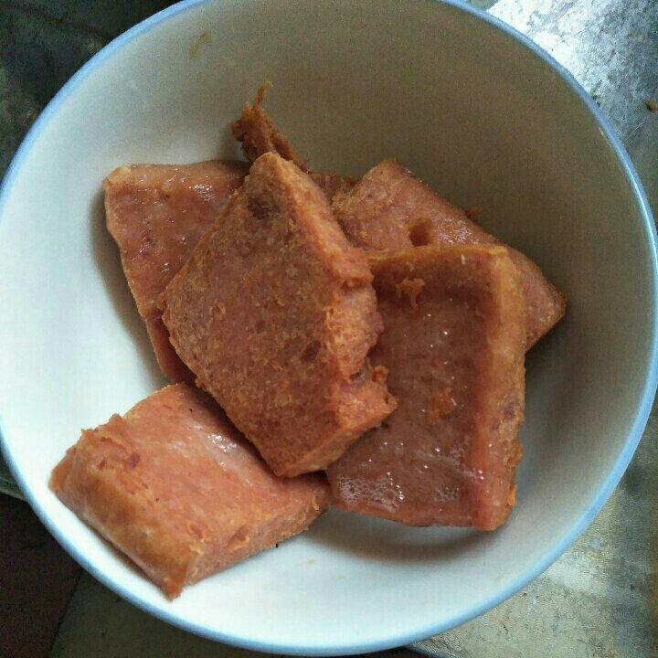 香煎午餐肉