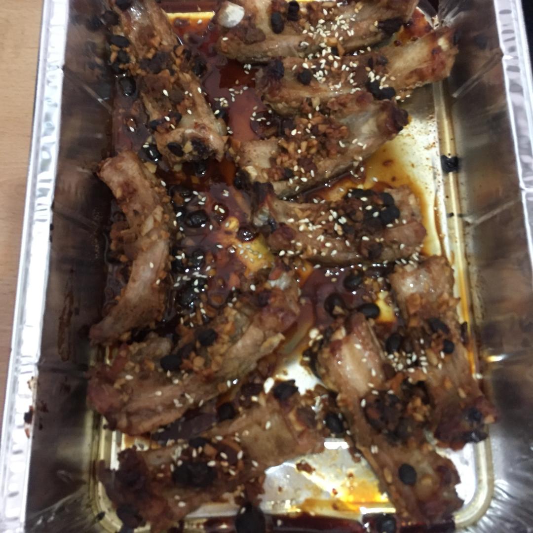 锡纸烤排骨