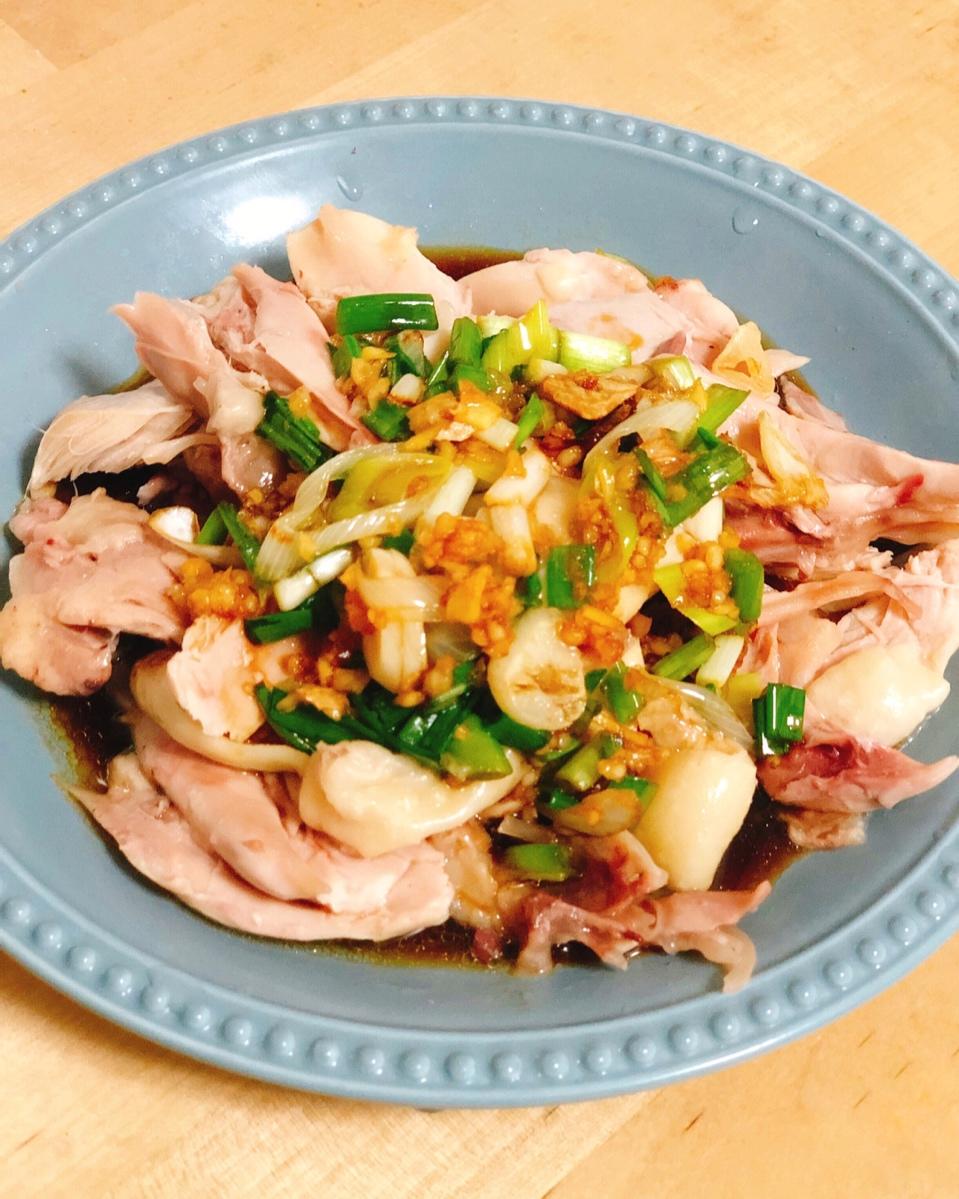 葱油鸡腿肉