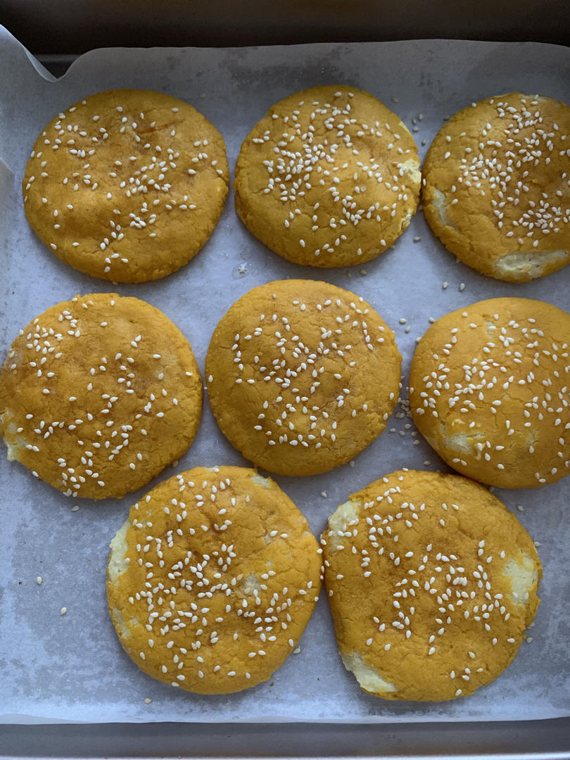 简易新手烤箱版南瓜饼