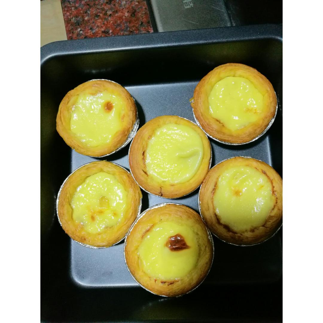 不加淡奶油蛋挞