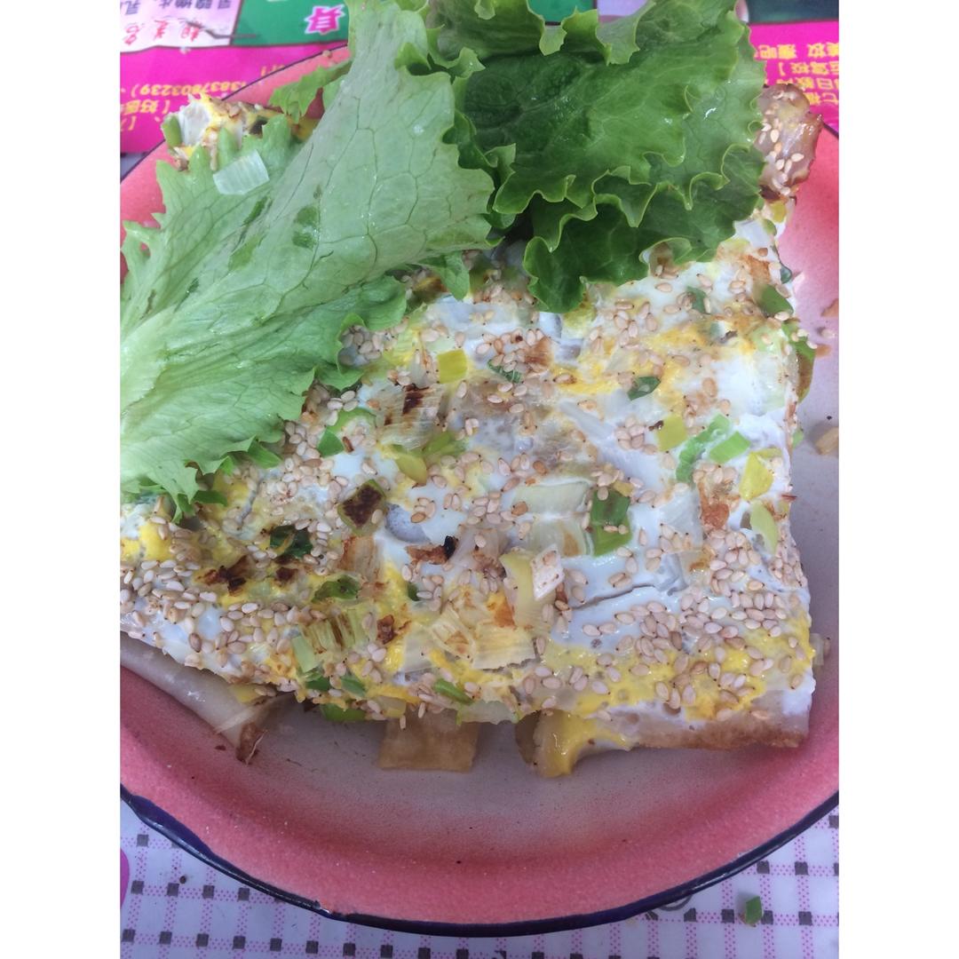 平底锅版煎饼果子