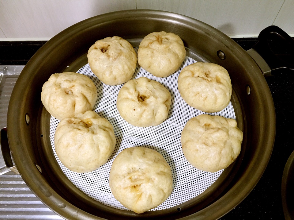 家庭手工肉馅大包子