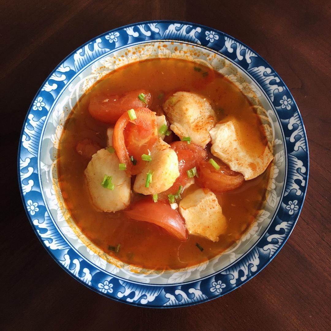 作弊手法的番茄巴沙鱼