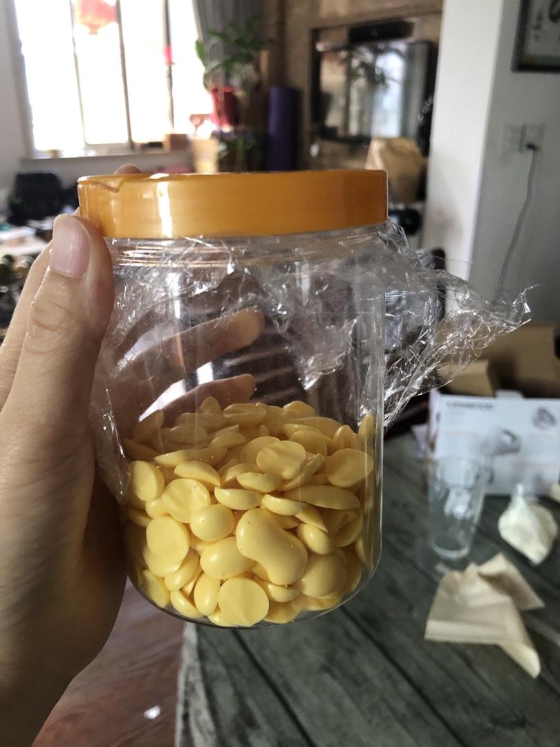 入口即化的无添加蛋黄溶豆