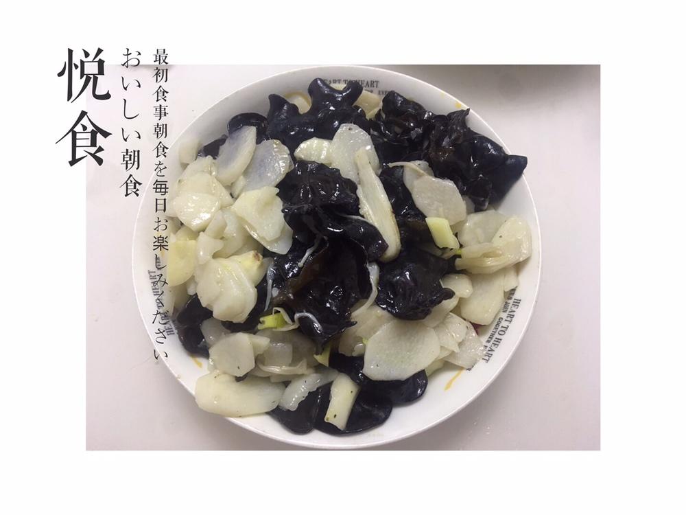 清炒山药木耳