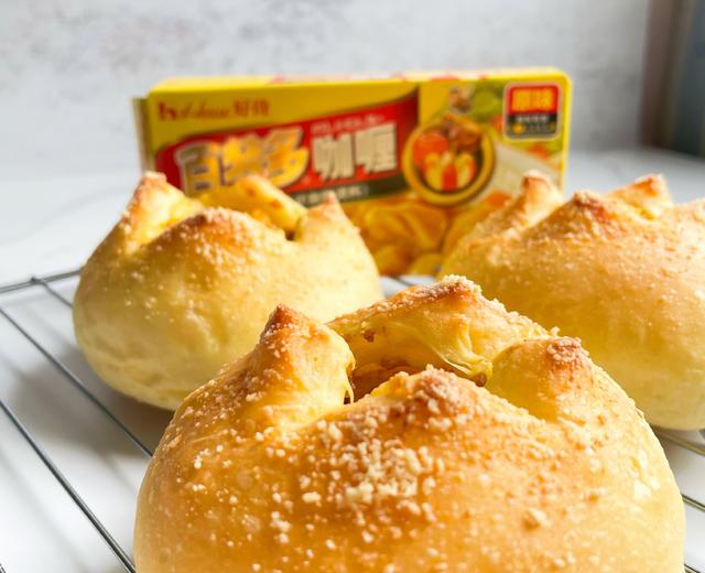 咖喱鸡肉包的做法