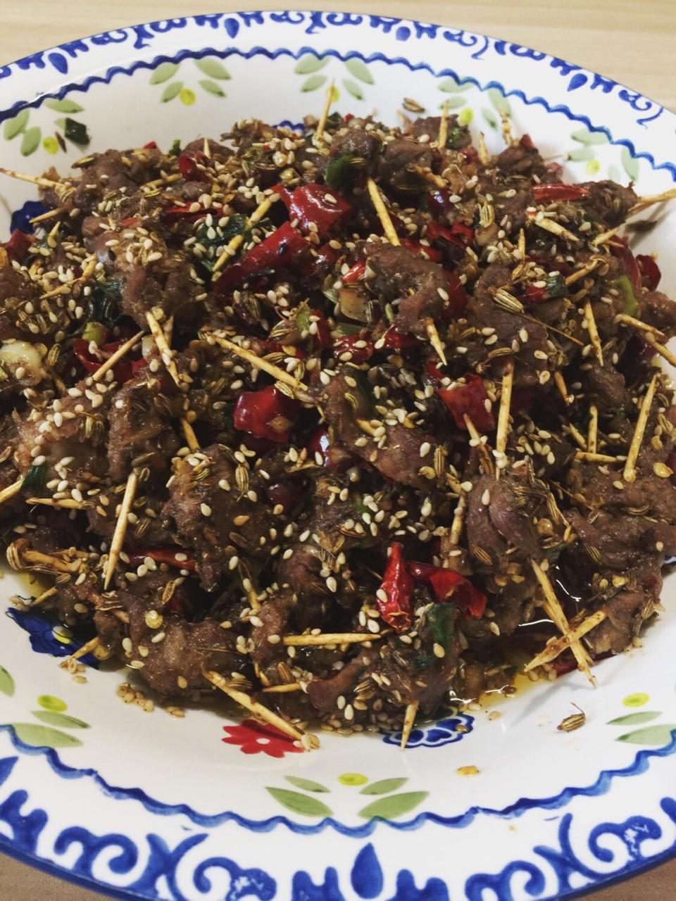 牙签牛肉 道地湖南味