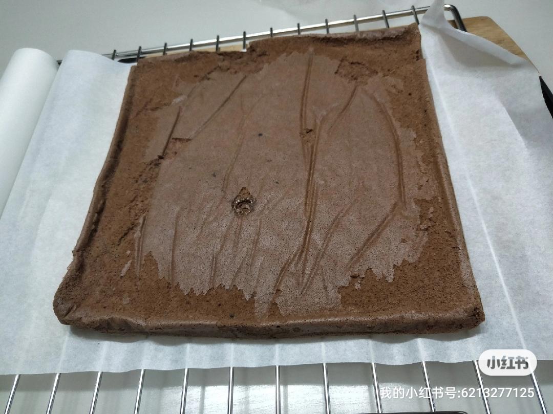 戚风可可蛋糕卷