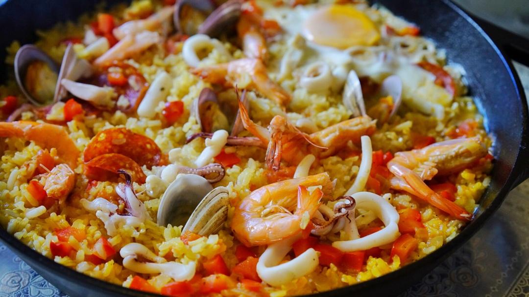 【曼食慢语】Seafood Paella 西班牙海鲜饭