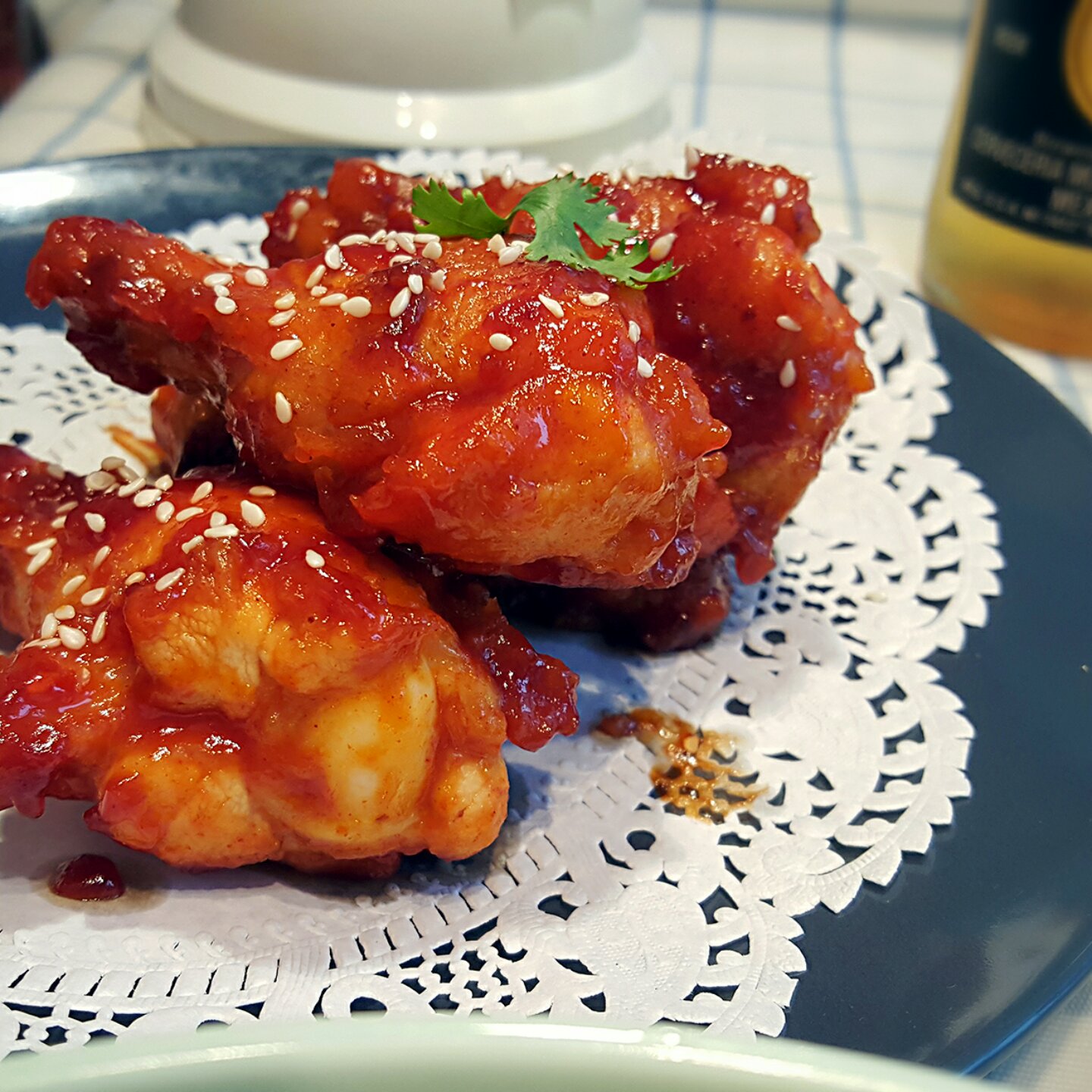 韩式炸鸡翅 Dakgangjeong