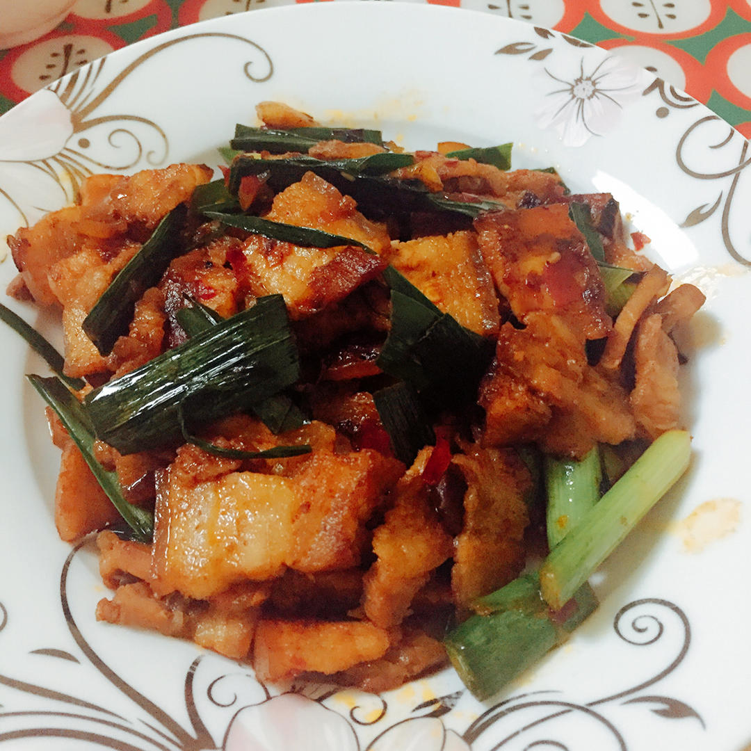 生炒五花肉