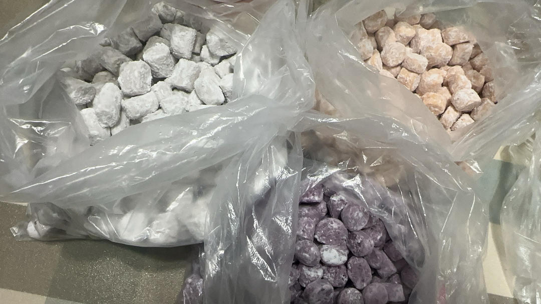 自制三色芋圆1⃣️（附上窍门详细比例）