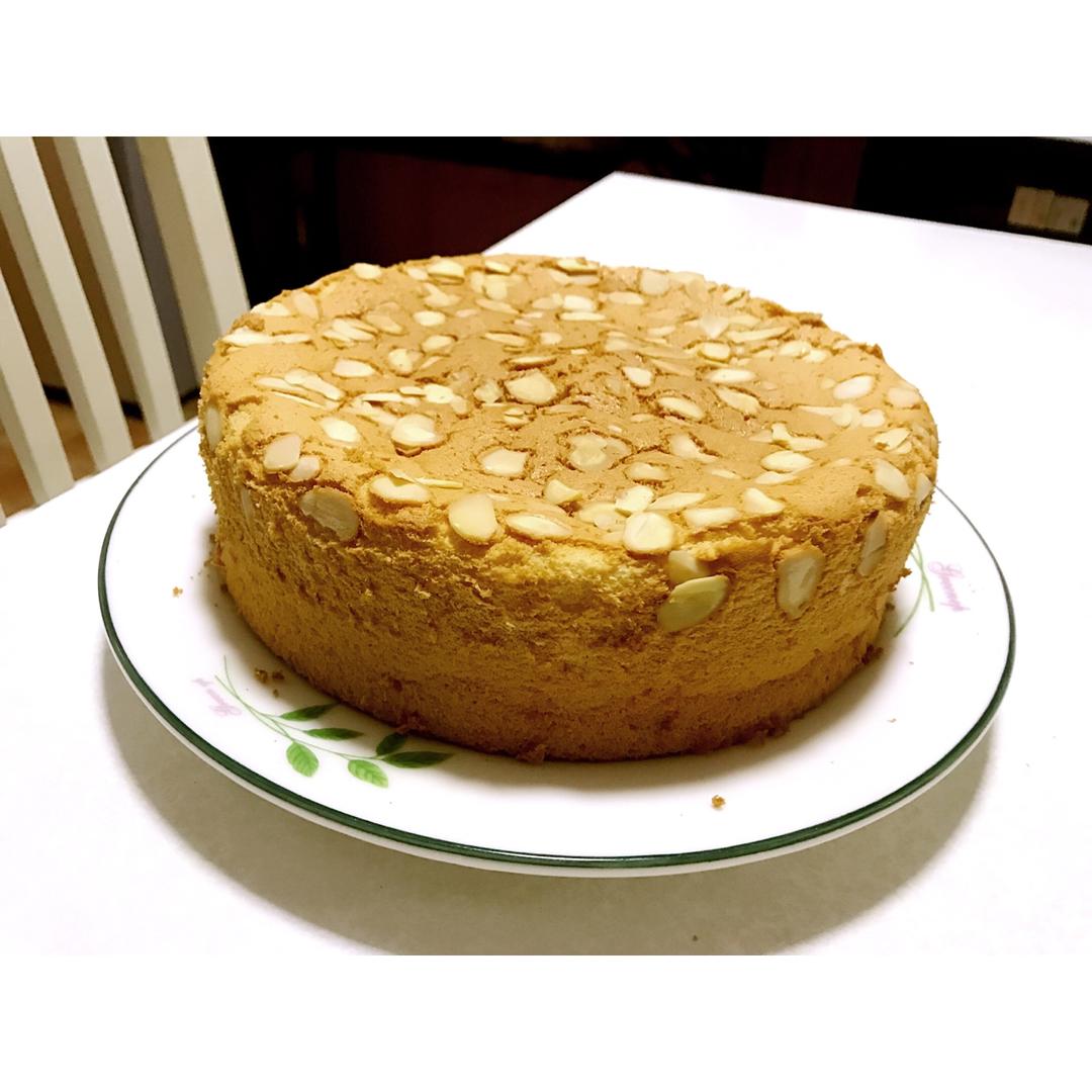 超好记八寸戚风蛋糕（后蛋法）