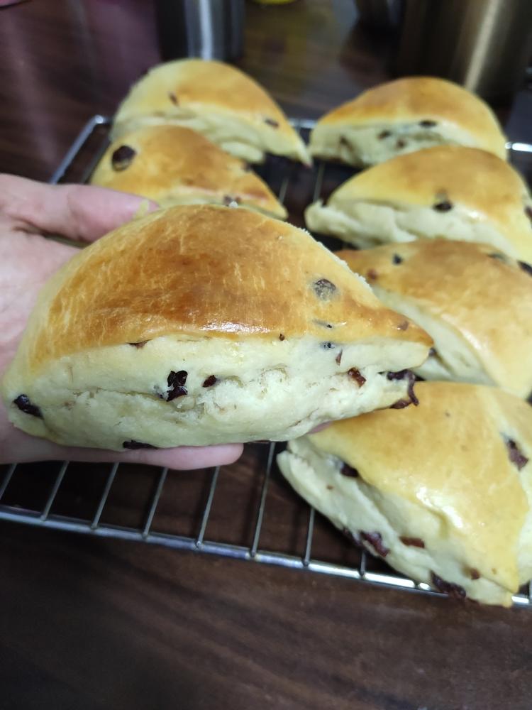 蔓越莓司康（无泡打粉，消耗奶油）