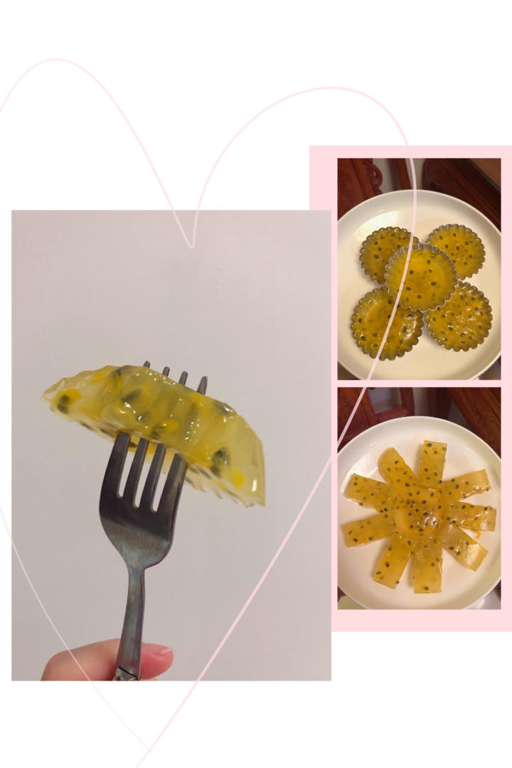 夏日必备零食‼️Q弹爽口的百香果果冻
