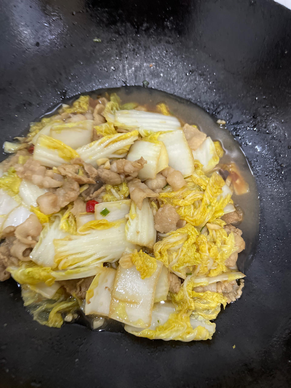 炒娃娃菜