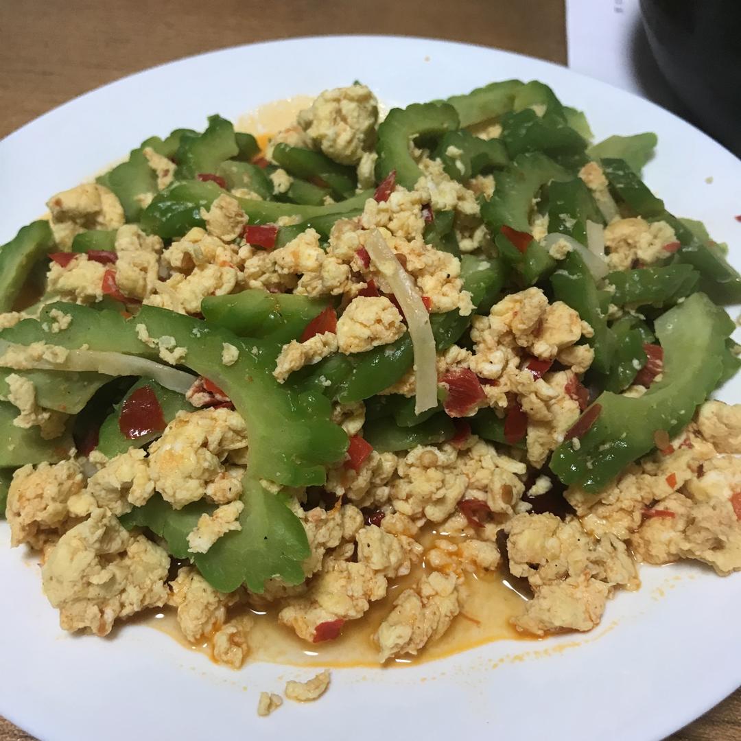 苦瓜炒蛋（清火菜）