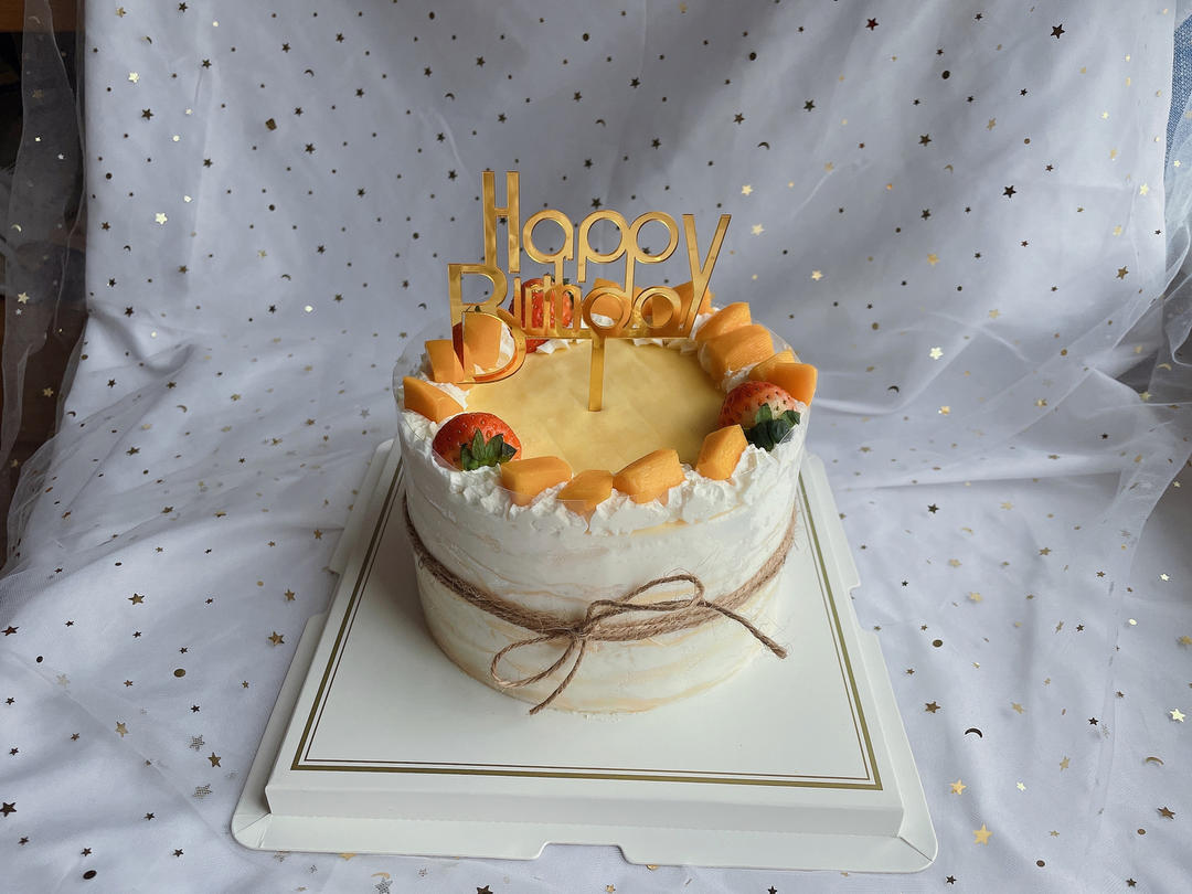 零基础做芒果千层蛋糕（8寸）