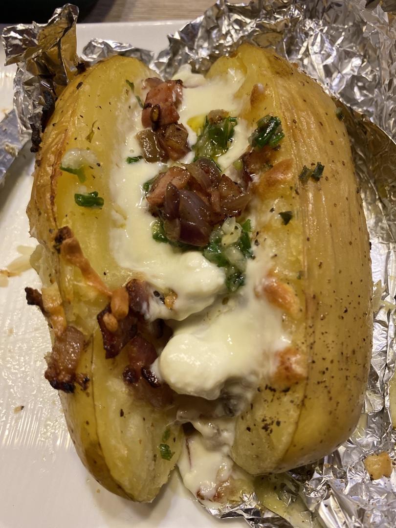 【北鼎烤箱食谱】蒜香芝士烤土豆