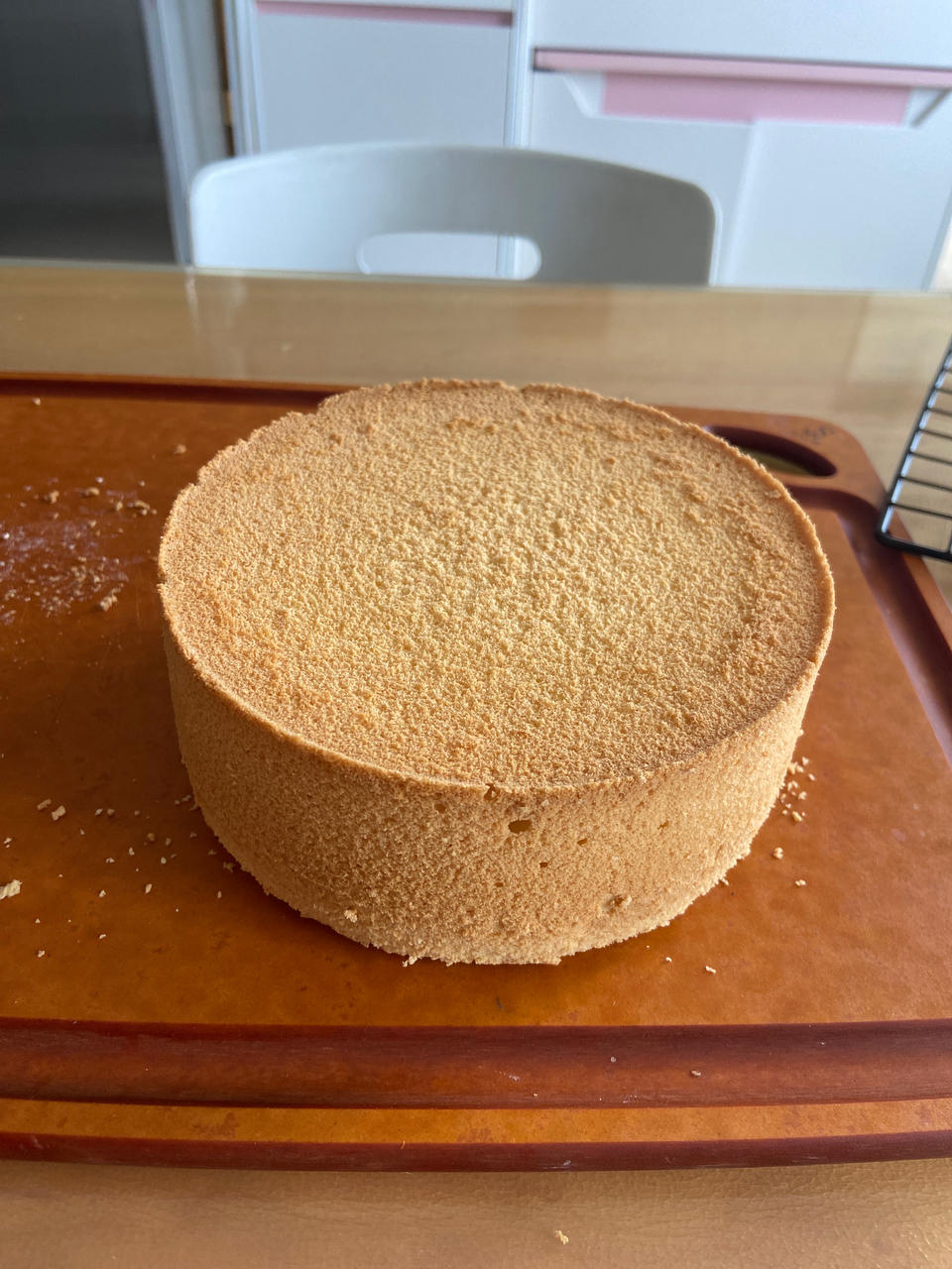 超柔软6寸戚风蛋糕(附8寸配方)零失败 超详细‼️含操作视频