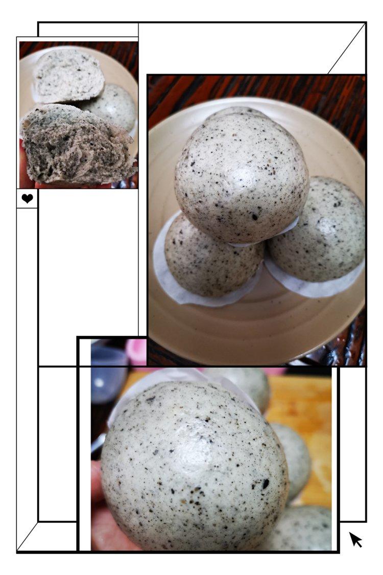 一发黑芝麻馒头，补钙佳选！