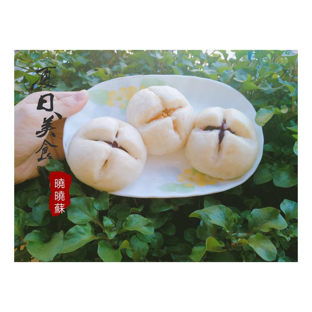 紫薯开花包