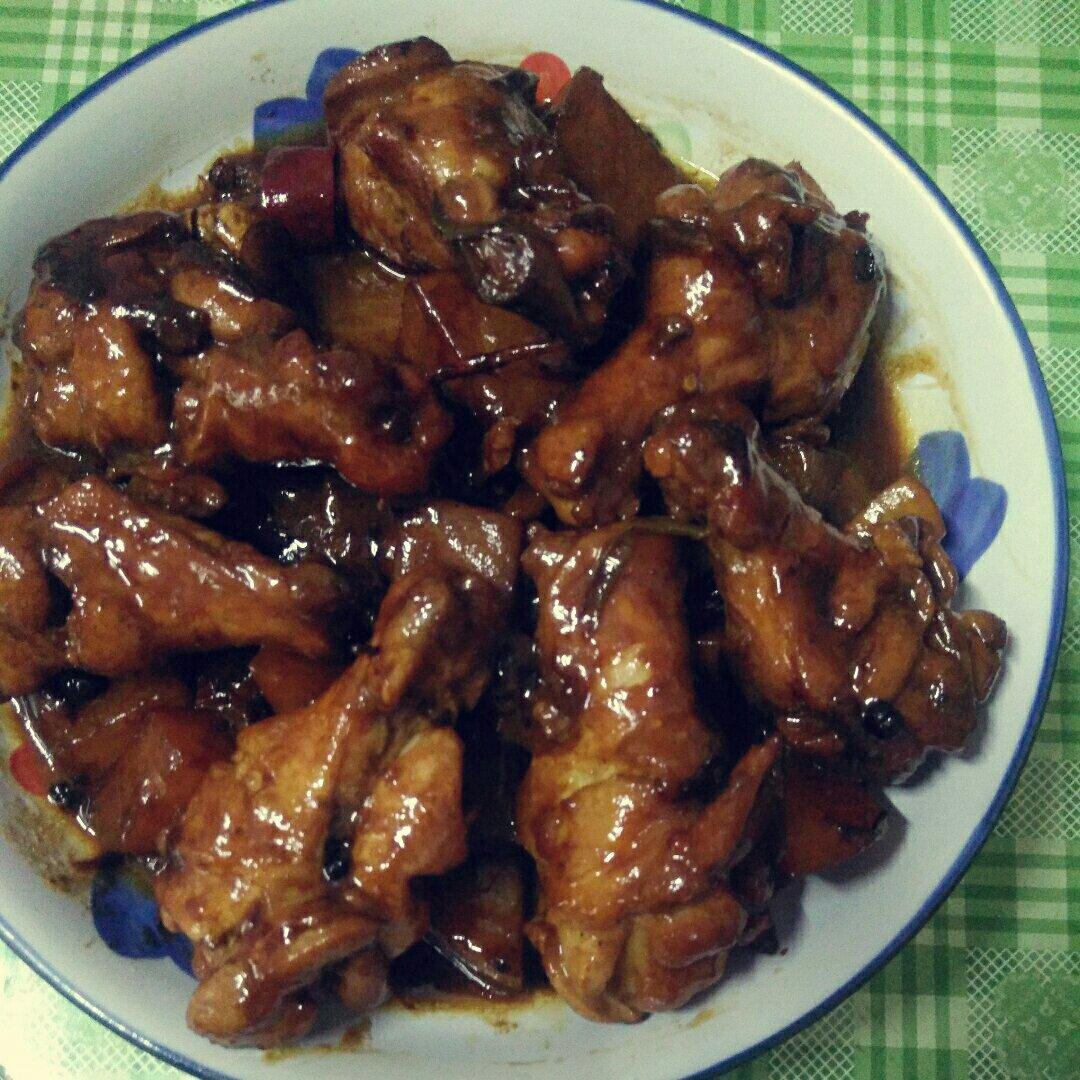 红烧鸡翅根