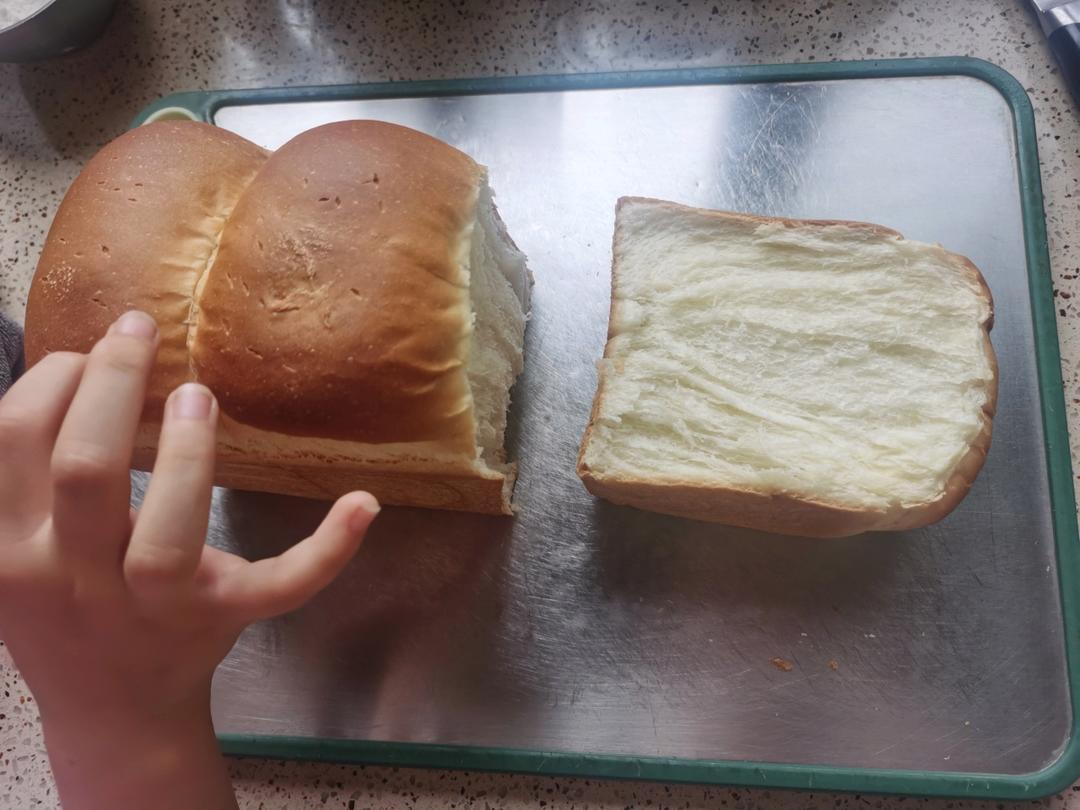 夺命软吐司(๑´ڡ`๑)超软拉丝极速方便的一次发酵吐司