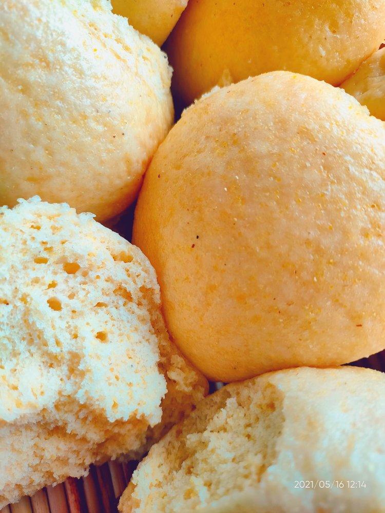 🔥一次性发酵的玉米面馒头‼️