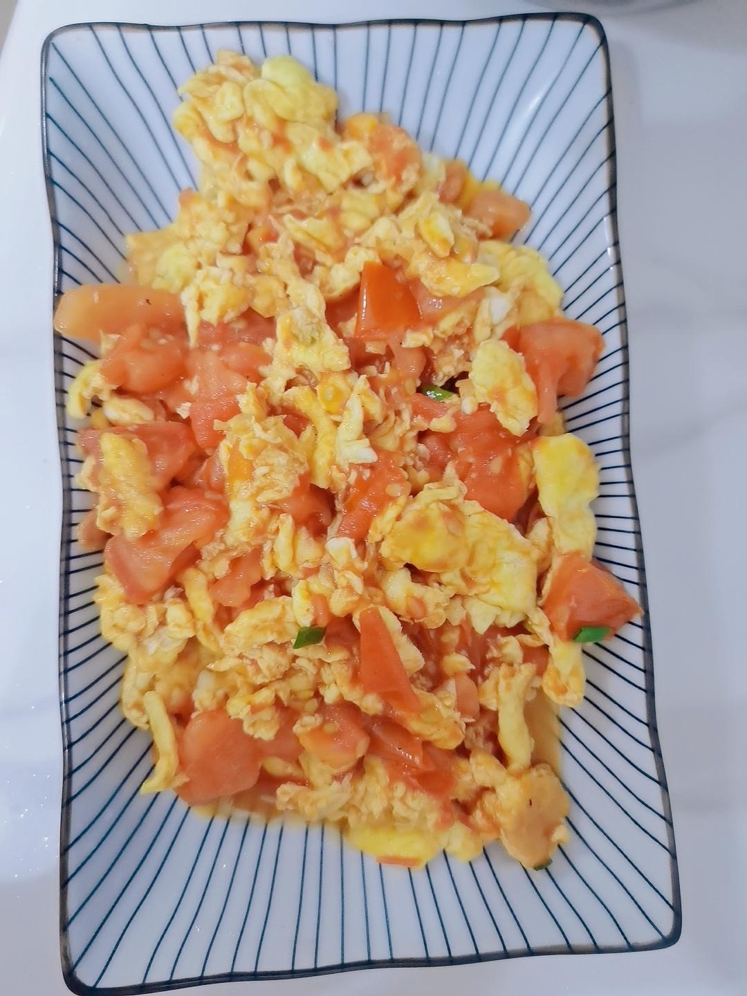 ㊙️一人食|饭店风味番茄炒蛋做法揭秘