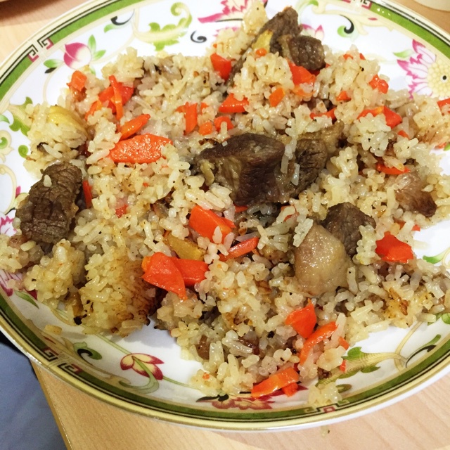 羊肉手抓饭