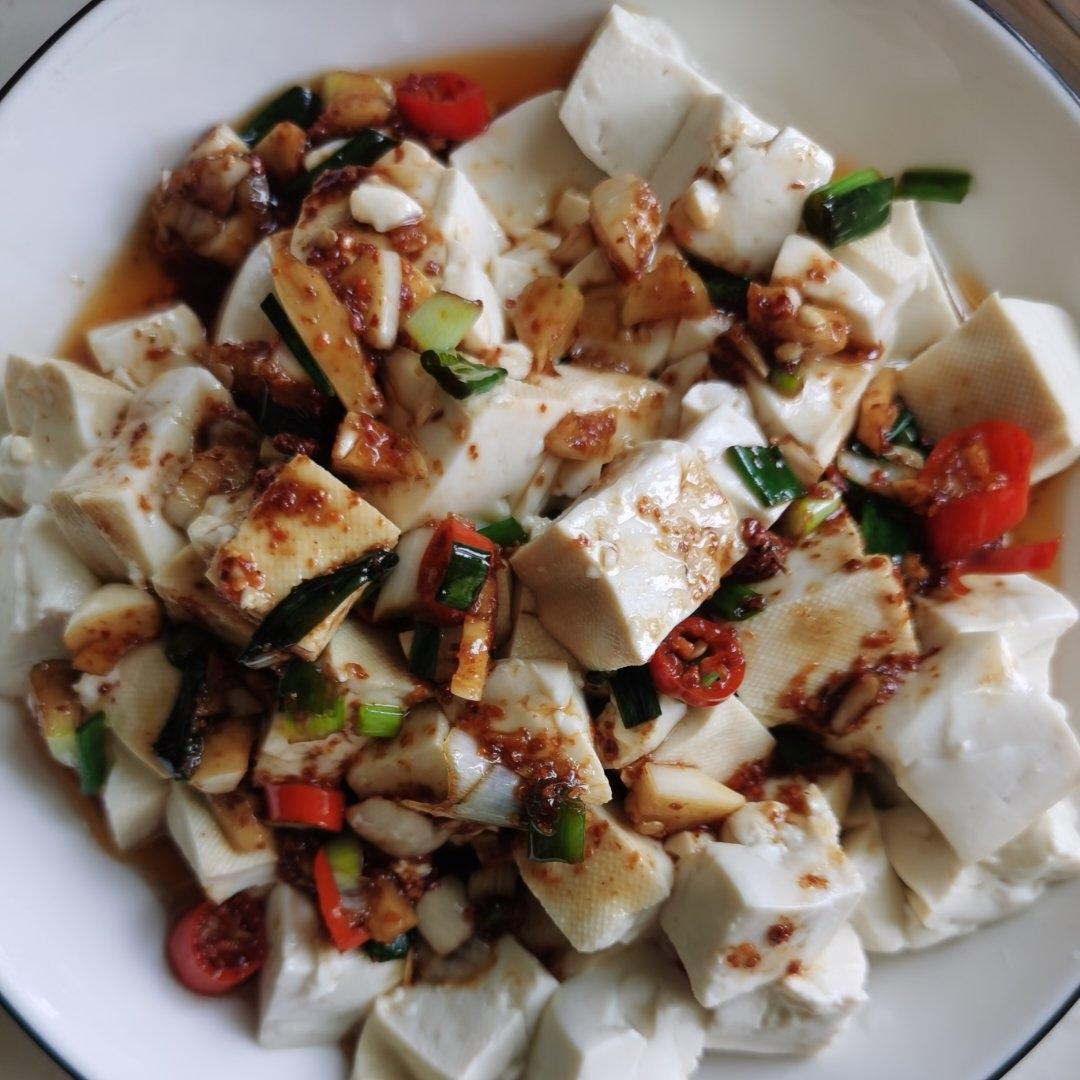 凉拌豆腐/小葱拌豆腐