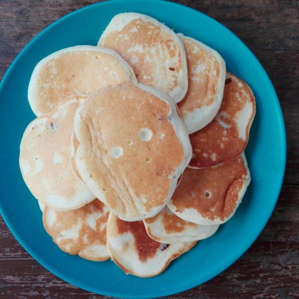 超级简单pancake【无黄油健康版】