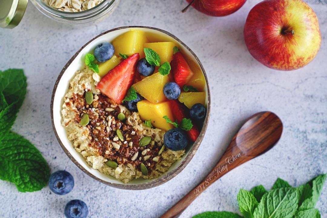 快手早餐：隔夜燕麦 Bircher Muesli/Overnight Oats