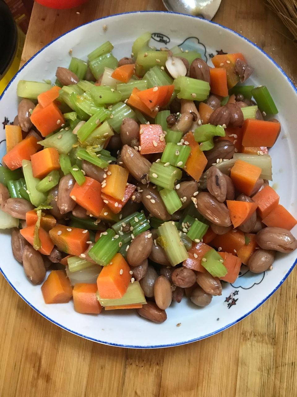 五香花生小凉菜