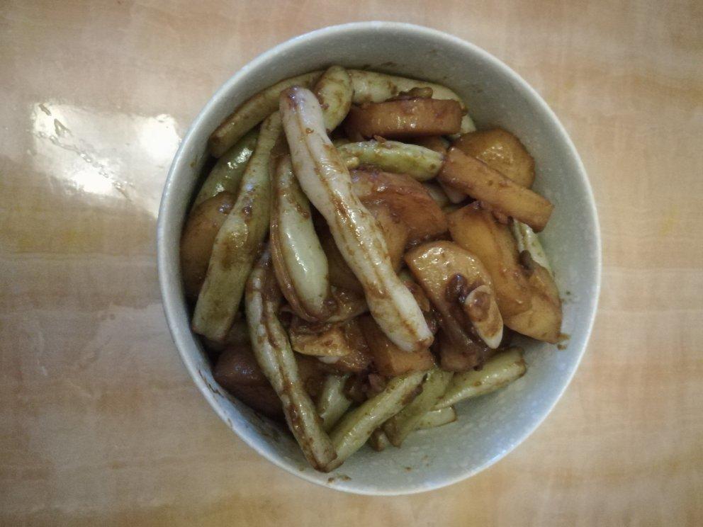 土豆炖豆角