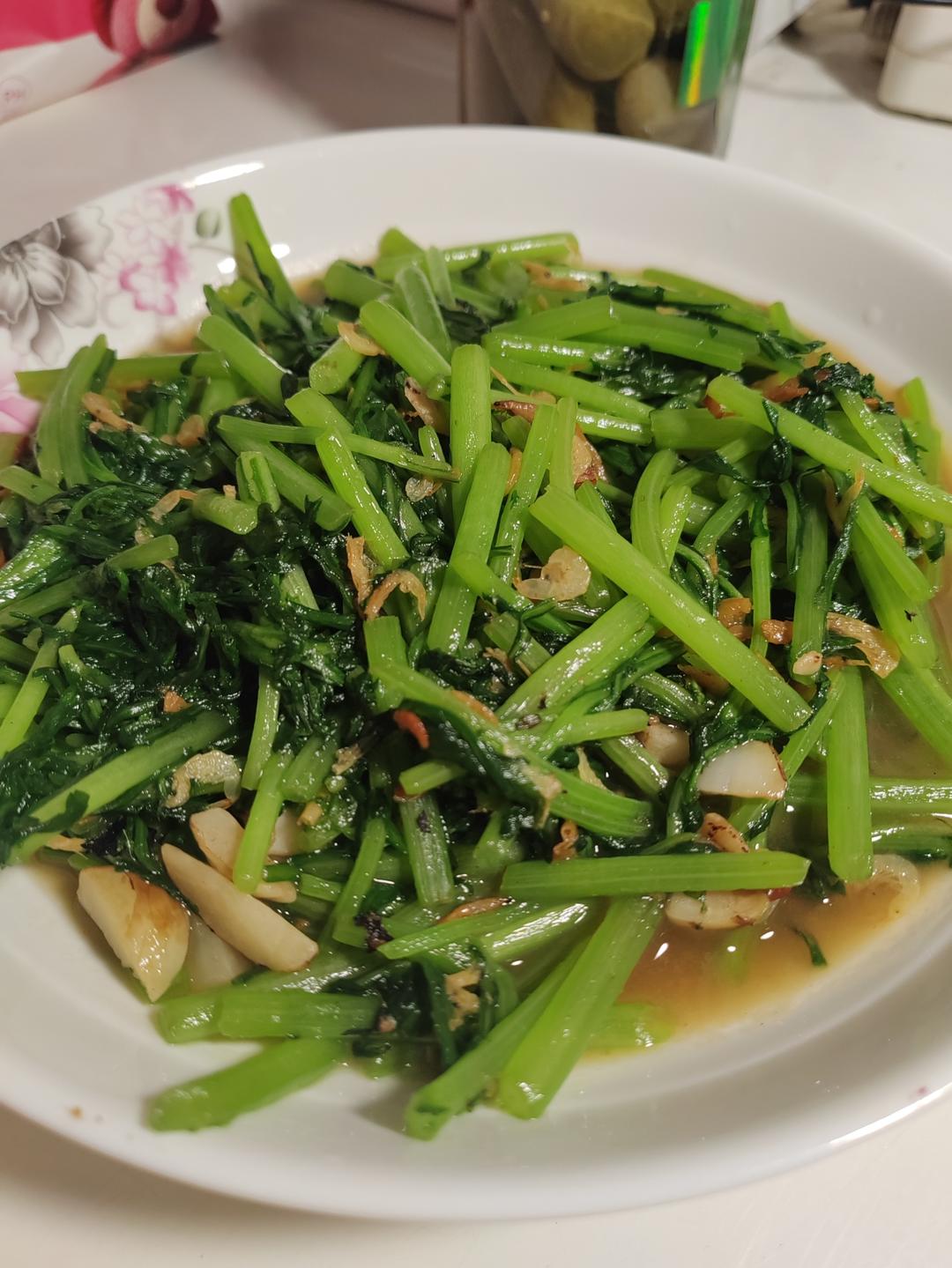 蒜蓉蒿子杆