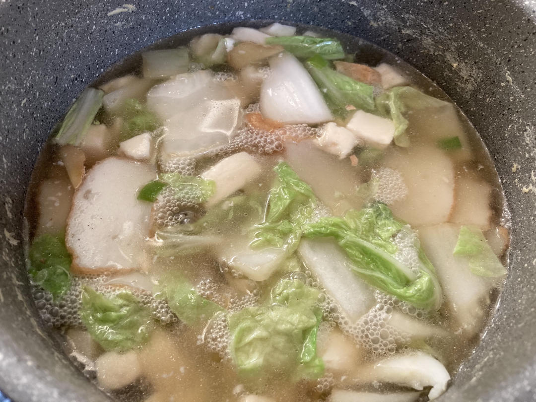 白菜豆腐汤