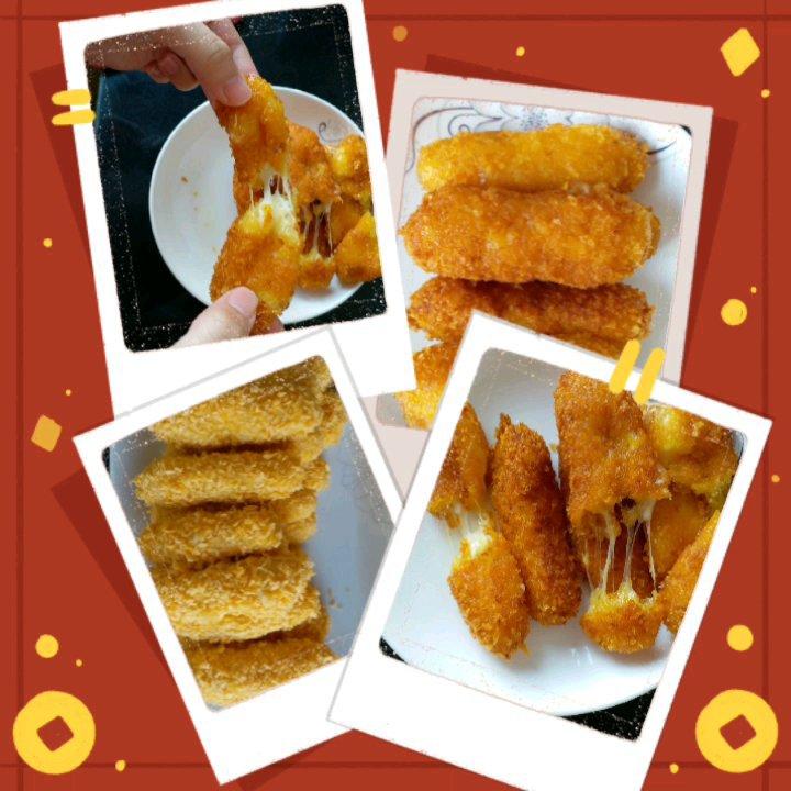 红薯系列——夹馅红薯丸子（奶酪）