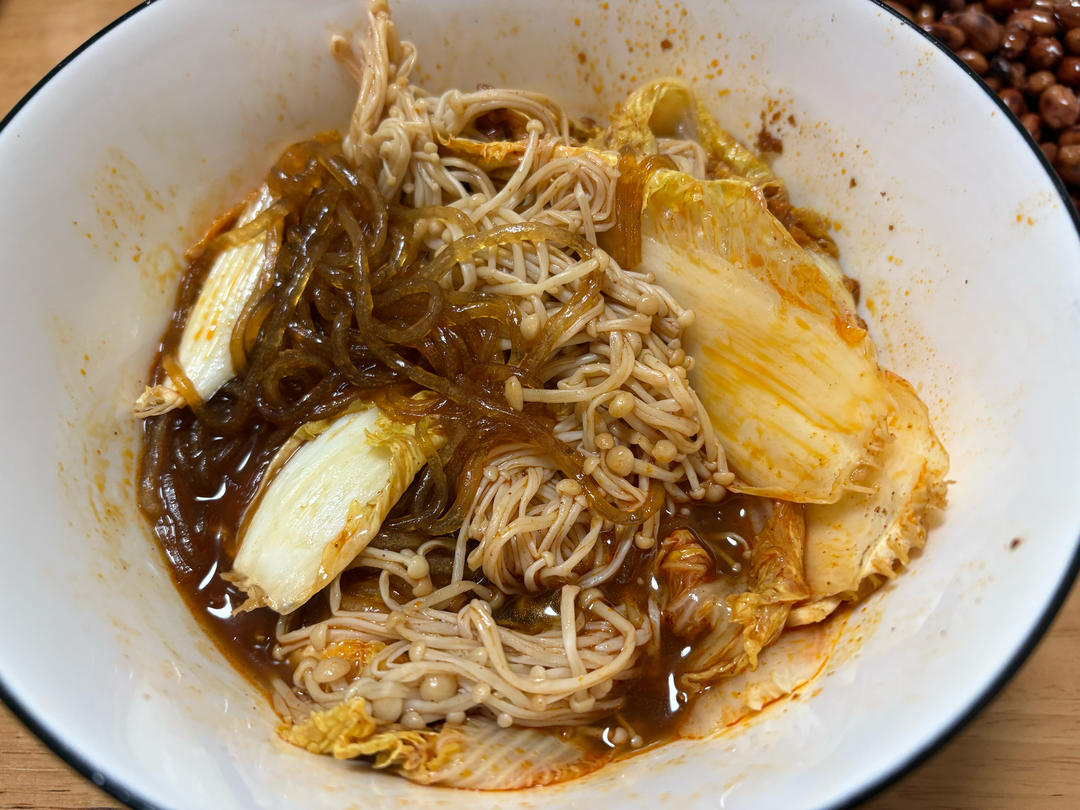 蒜蓉粉丝娃娃菜